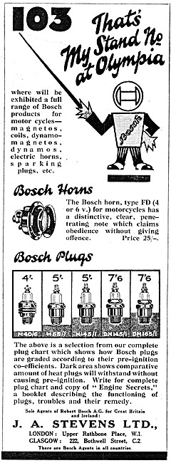 Bosch Electric Motor Cycle Horns - Bosch Spark Plugs             