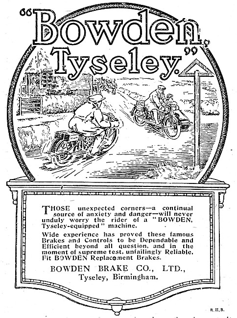 Bowden Tyseley Brakes                                            