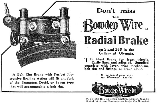 Bowden Radial Motor Cycle Brake                                  