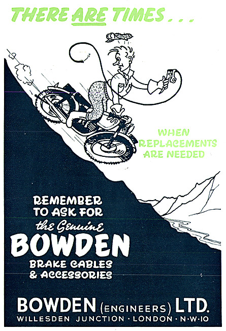 Bowden Cables & Accessories                                      