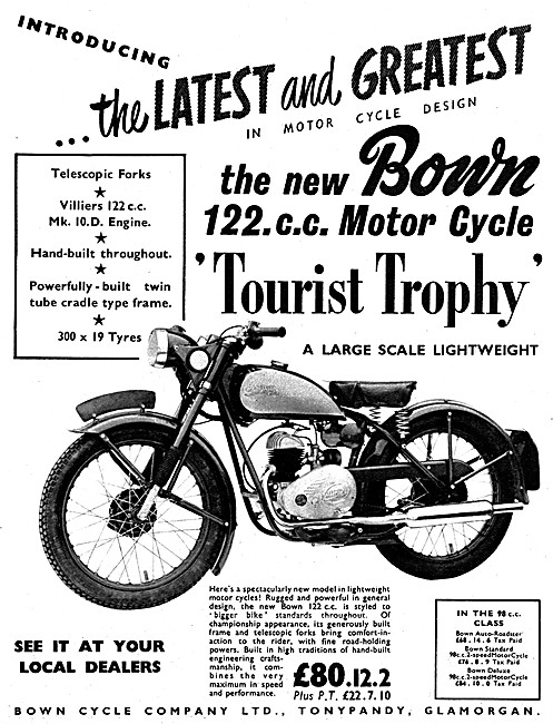 Bown 122 Tourist Trophy                                          