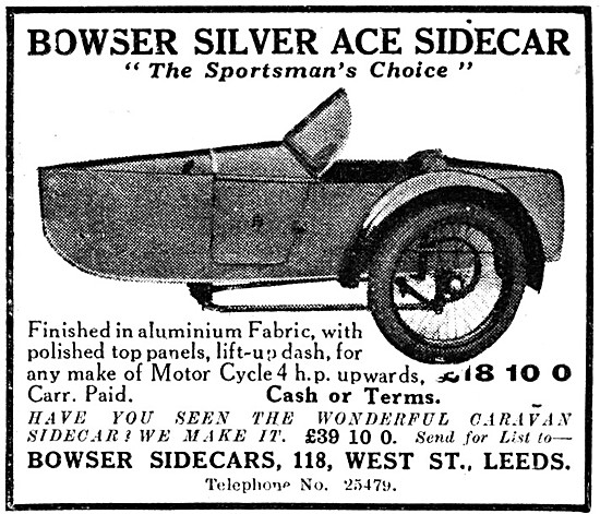 Bowser Silver Ace Sidecar                                        