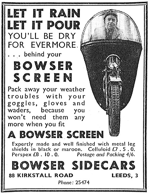 Bowser Windscreen - Bowser Screen                                