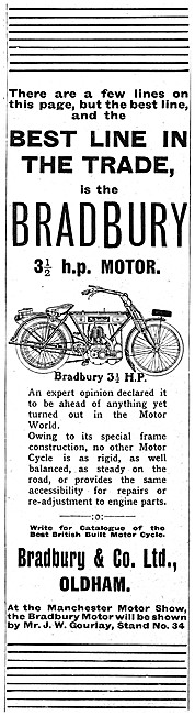 Bradbury Motor Cycles                                            