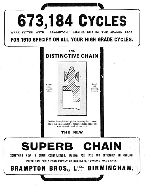 Brampton Superb Chains 1910                                      