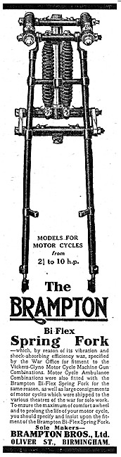 Brampton Bi Flex Spring Forks - Brampton Forks                   