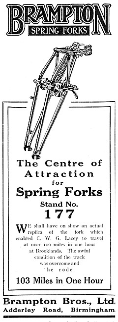 Brampton Spring Forks - Brampton Forks 1928                      