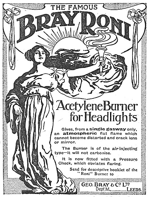 1912 Bray Roni Acetylene Burner                                  