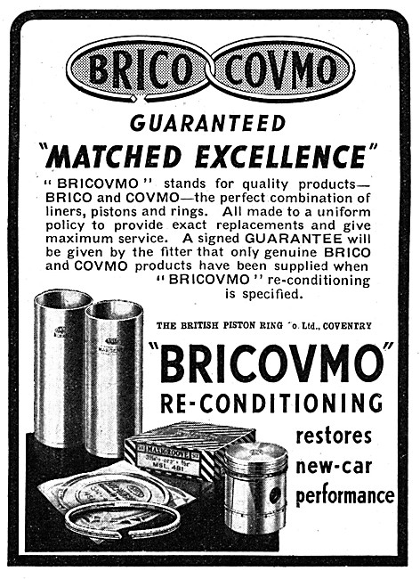 Brico Piston Ring Re-Conditioned Piston Units - Covmo            