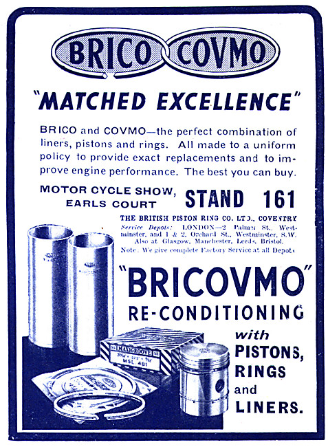 Brico Piston Rings & Liners                                      