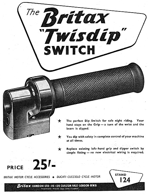 Britax Twistdip Combined Twist Grip & Dip Switch                 