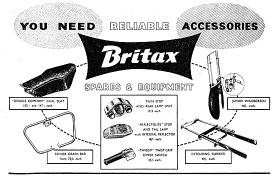 Britax  Motorcycle Accessories                                   