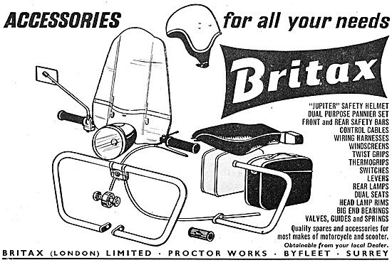 Britax Motor Cycle Accessories                                   