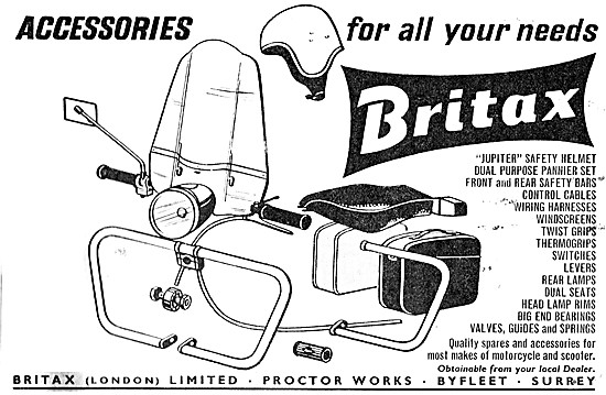 Britax Motorcycle Accessories                                    