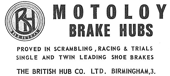 British Hub Motoloy Brake Hubs                                   