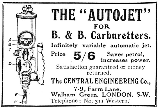 The Autojet For Brown & Barlow Carburetters                      
