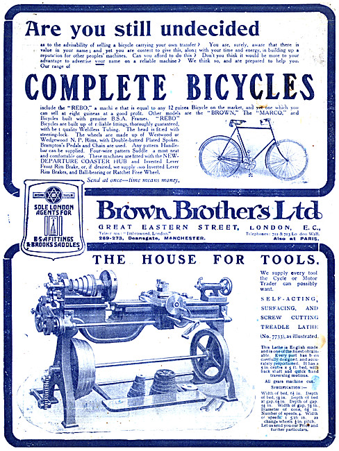 Brown Brothers Bicycles & Accessories                            