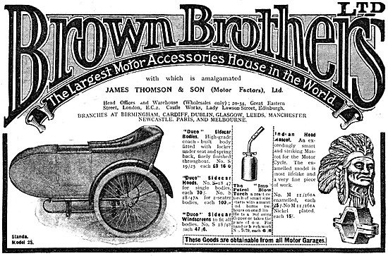 Brown Brothers Motorcycle Parts - Brown Brothers Sidecar Bodies  