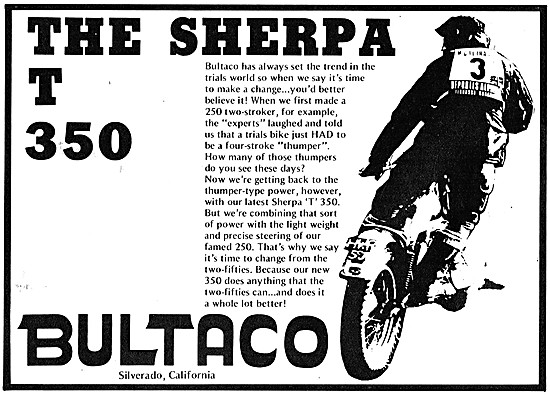 Bultaco T350 Sherpa                                              