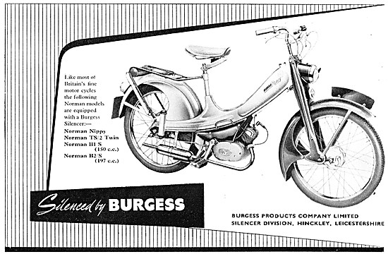 Burgess Moped Silencers                                          