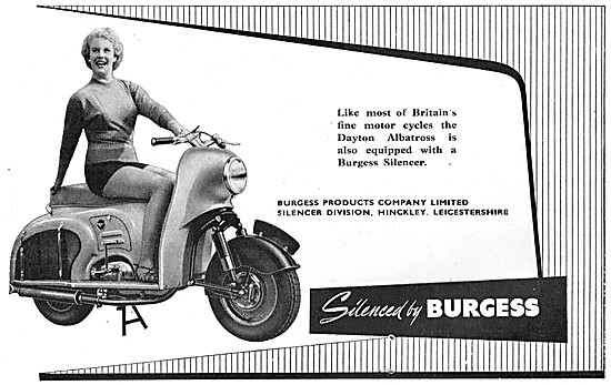 Burgess Motor Scooter Silencers                                  