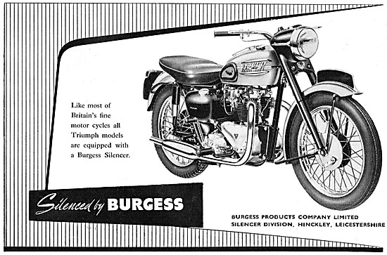 Burgess Motorcycle Silencers                                     