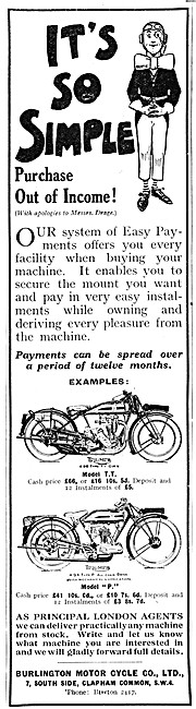 The Burlington Triumph Motor Cycle Dealership                    
