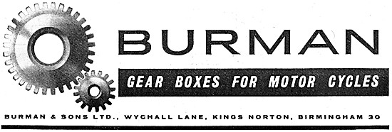 Burman Gear Boxes For Motor Cycles                               