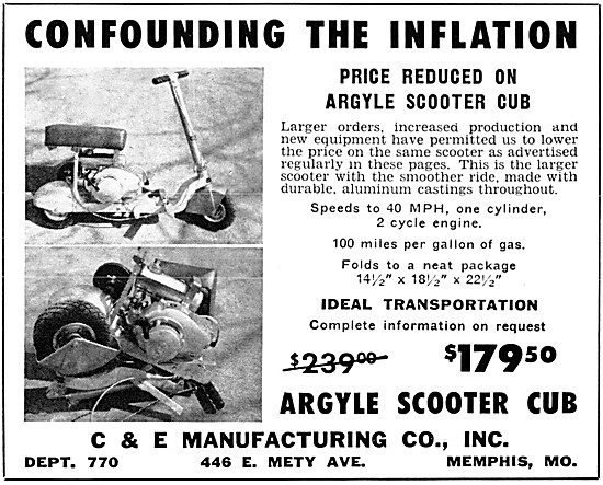 Argyle Scooter Cub                                               