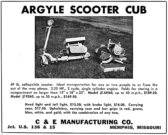 Argyle Scooter Cub                                               