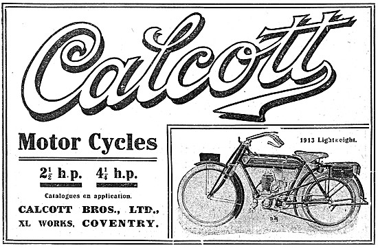Calcott Motor Cycles                                             