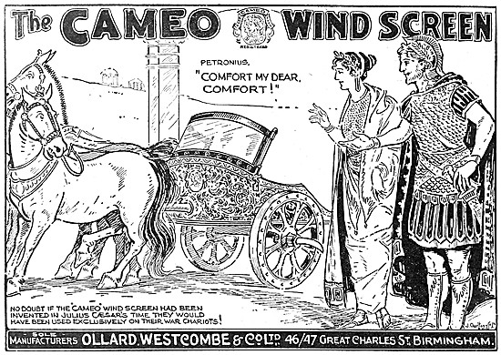 Cameo Sidecar Windscreens                                        