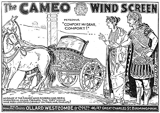 Cameo Sidecar Windscreens                                        