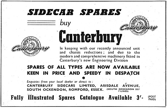 Canterbury Sidecars                                              