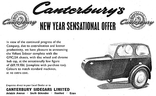 Canterbury Sidecars - Canterbury Valiant Sidecar                 