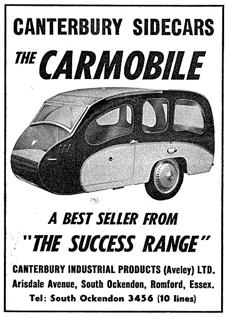 Canterbury Sidecars - Canterbury Carmobile Sidecar               