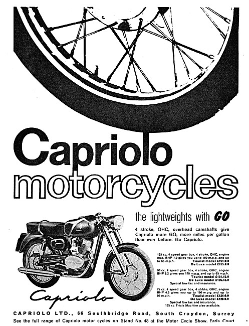 Capriolo 125cc Motor Cycle                                       