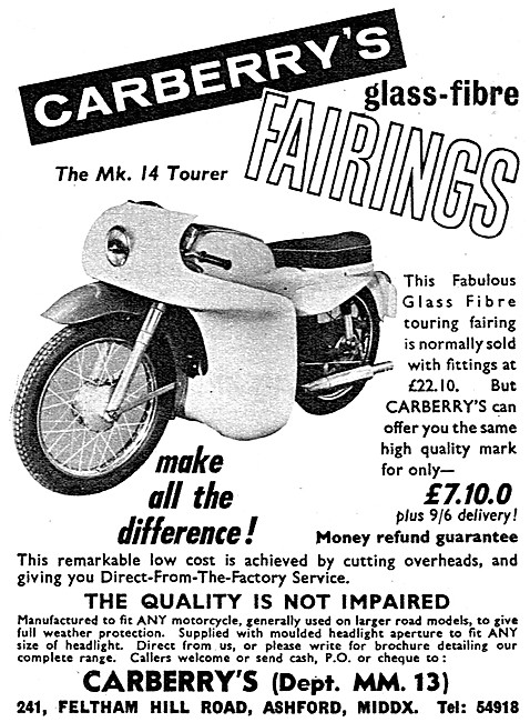 Carberry Mk 14 Tourer Fairing                                    