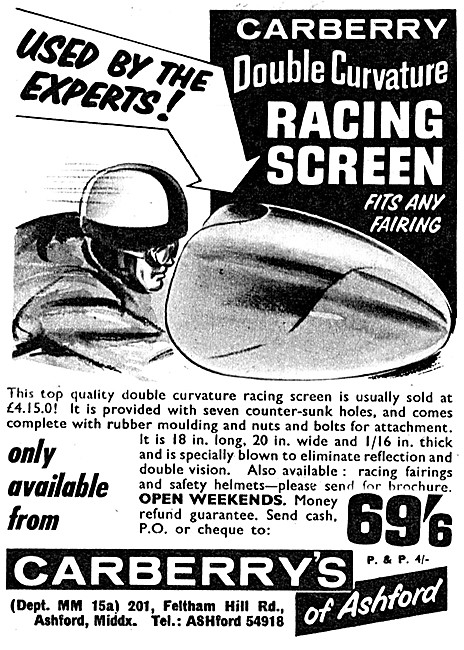 Carberry Racing SCreen                                           