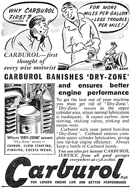 Carburol Upper Cylinder Lubricant - Fuel Additive                