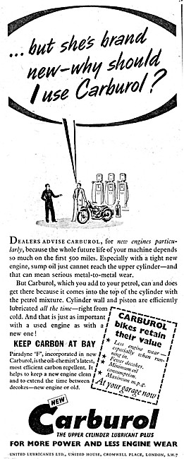 Carburol Upper Cylinder Lubricant - Fuel Additive                