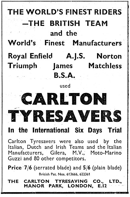 Carlton Tyresavers                                               