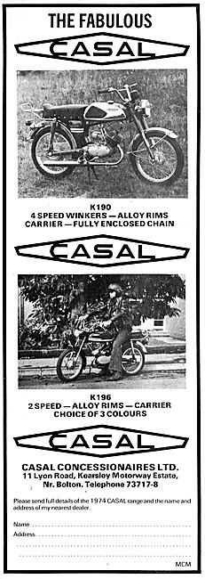 Casal K190 - Casal K196                                          