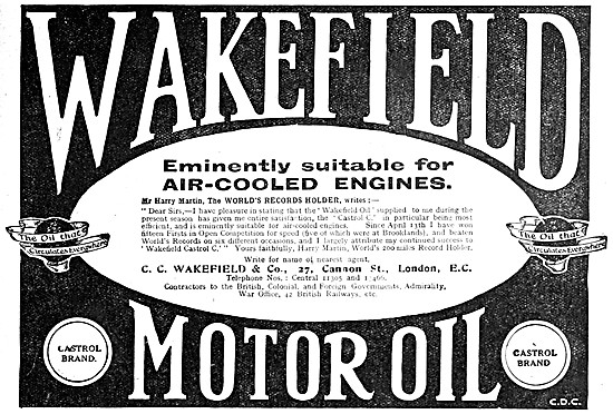 Wakefield Castrol Motor Oil                                      