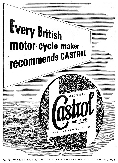 Castrol Motor Cycle Oil                                          