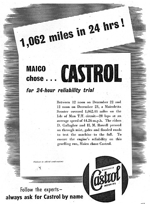  Castrol Motor Oil                                               