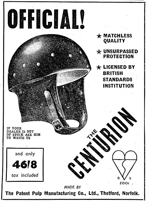 Centurion Motor Cycle Safety Helmets                             