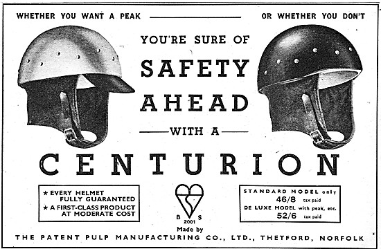 Centurion Motor Cycle Helmets                                    