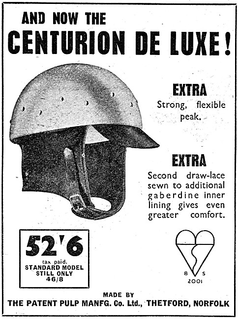 Centurion Crash helmets                                          