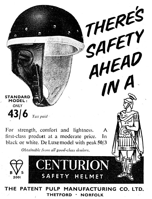 Centurion Crash Helmets                                          